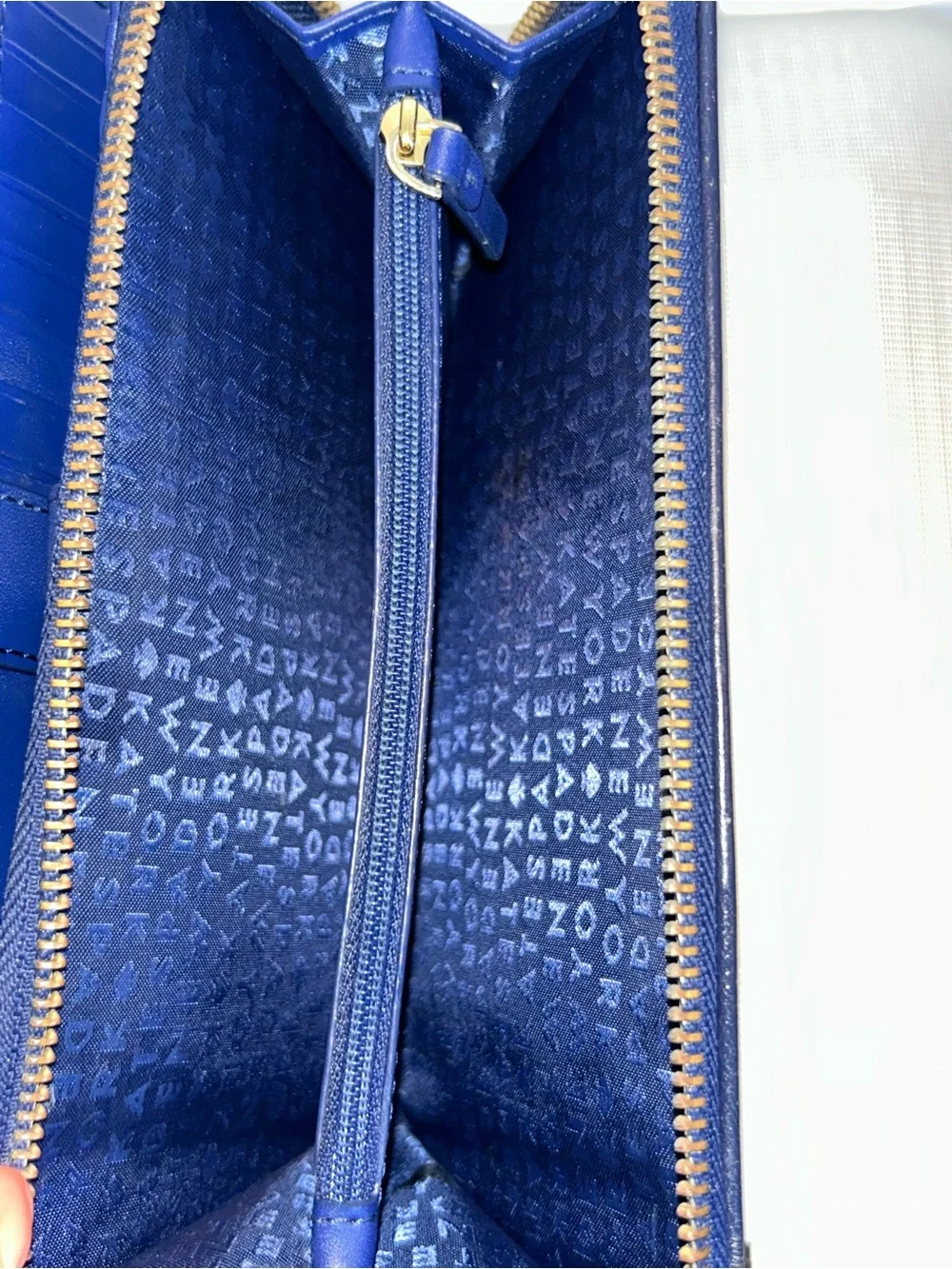 ♠️ Kate Spade royal blue long wallet